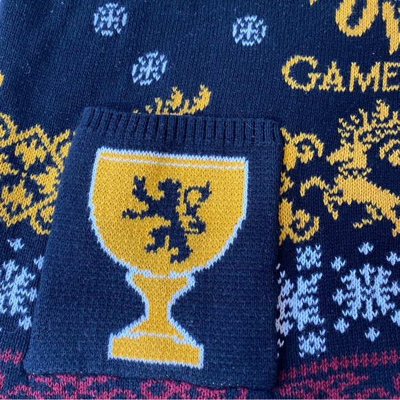 Game of Thrones The Iron Anniversary long sleeve sweater size XXL 100% cotton - Picture 8 of 10